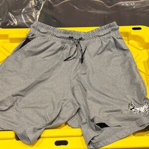Men's Athletic Shorts in Light Gray